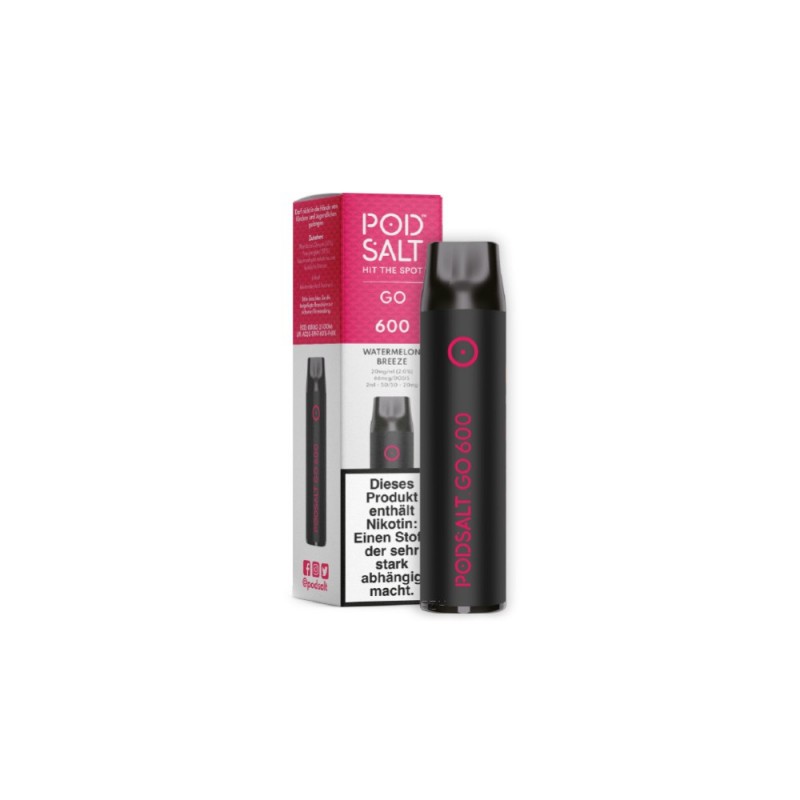 Pod Salt Go 600 Einweg E-Zigarette Disposable Wate...