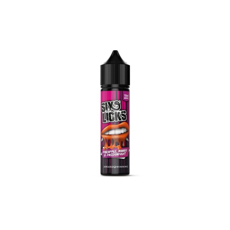 Six Licks Aroma Pineapple Mango Passionfruit