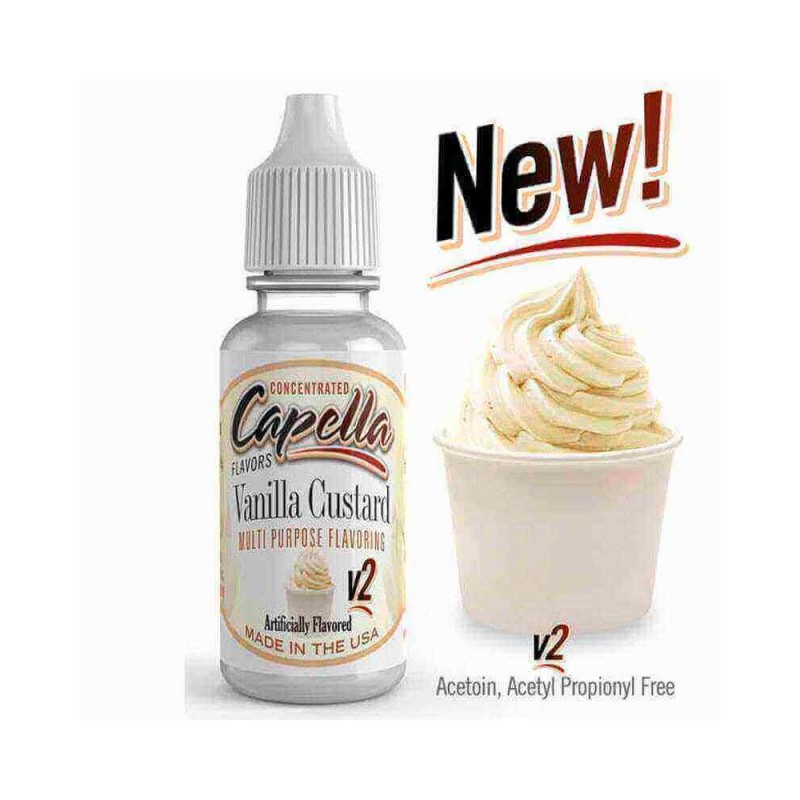 Capella Aroma Vanilla Custard V2 (13 ml) (Vanillec...