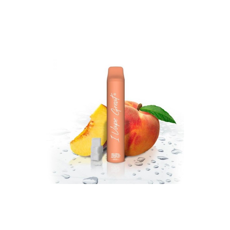 I VG Bar Einweg E-Zigarette Disposable Peach Rings