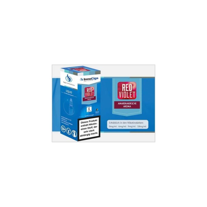 InnoCigs E-Liquid Red Violet (Amarenakirsche)