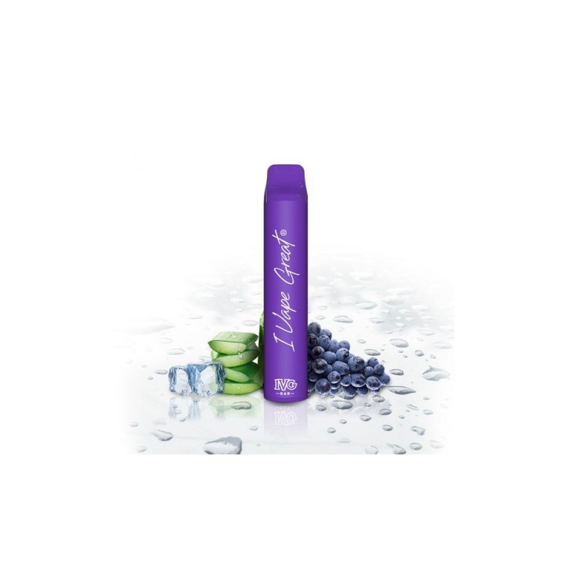 I VG Bar Einweg E-Zigarette Disposable Aloe Grape ...