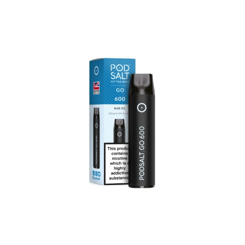 Pod Salt Go 600 Einweg E-Zigarette Disposable Blue Ice