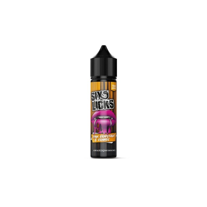 Six Licks Aroma Pink Grapefruit Orange