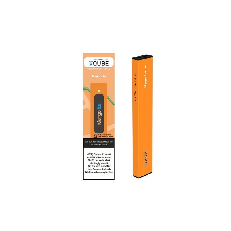 VQube Pod Device Einweg E-Zigarette Mango Ice