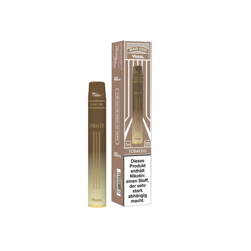 Vozol Bar 500 Einweg E-Zigarette Disposable Tobacc...