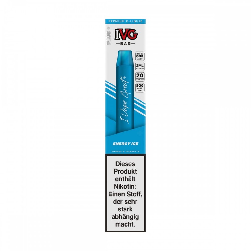 I VG Bar Einweg E-Zigarette Disposable Energy Ice