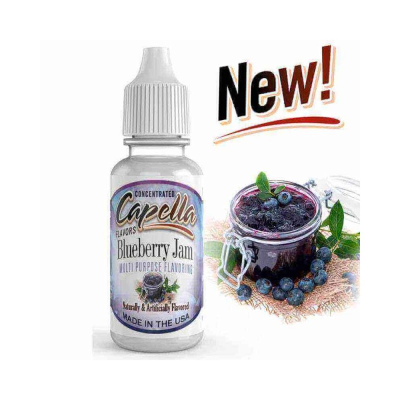Capella Aroma Blueberry Jam (13 ml) (Blaubeermarme...