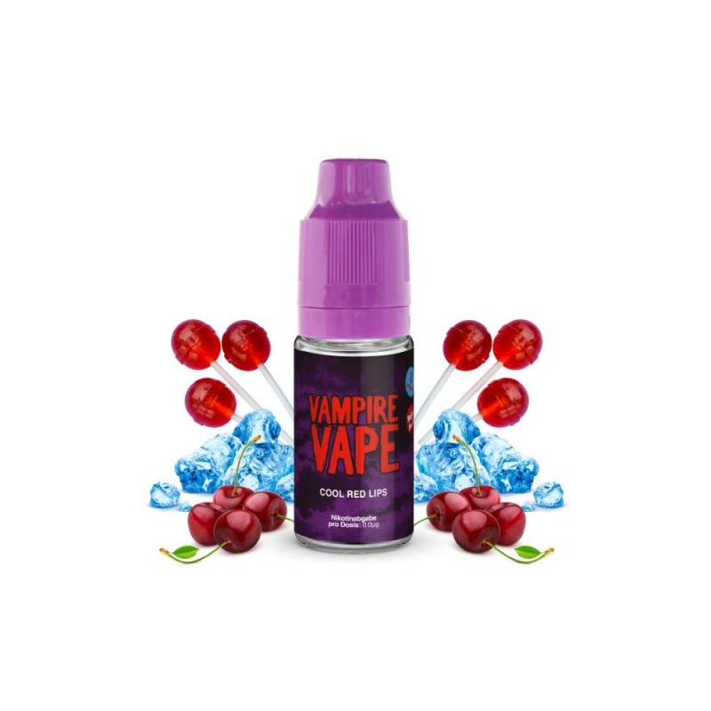 Vampire Vape Liquid Cool Red Lips