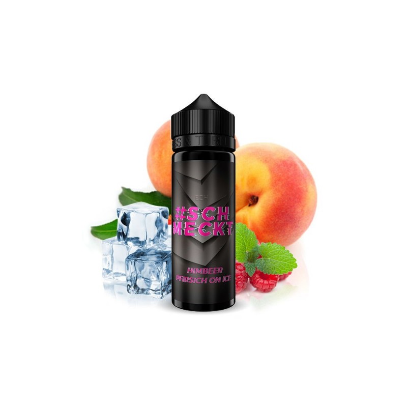 Schmeckt Longfill Aroma Himbeer Pfirsich ICE