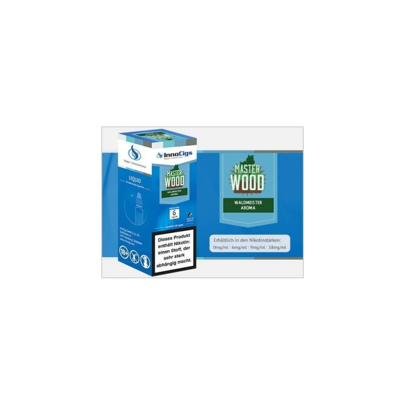 InnoCigs E-Liquid Master Wood (Waldmeister)