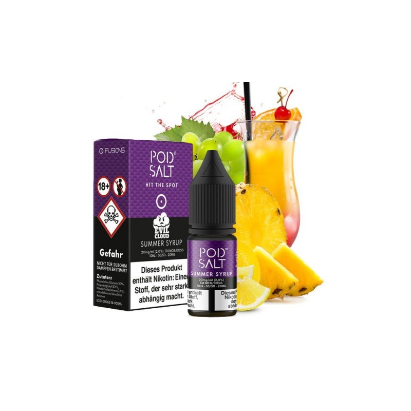 Pod Salt - Summer Syrup (Evil Cloud) - Nikotinsalz...