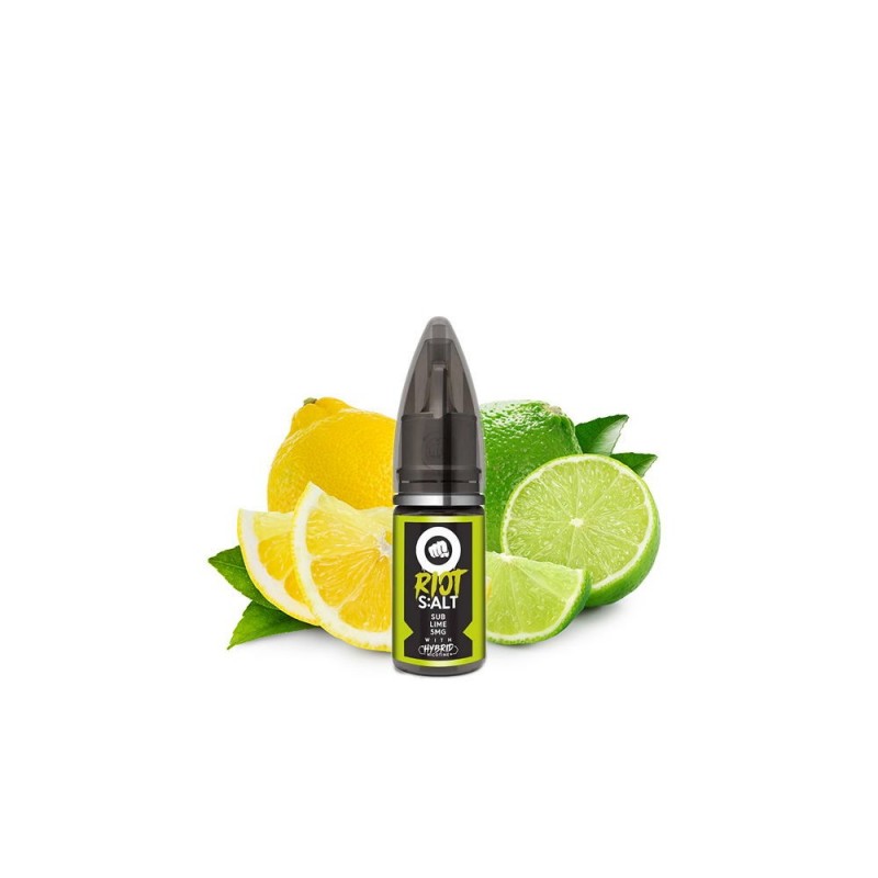 Riot Salt Hybrid – Sub Lime Nikotinsalz E-Liquid...