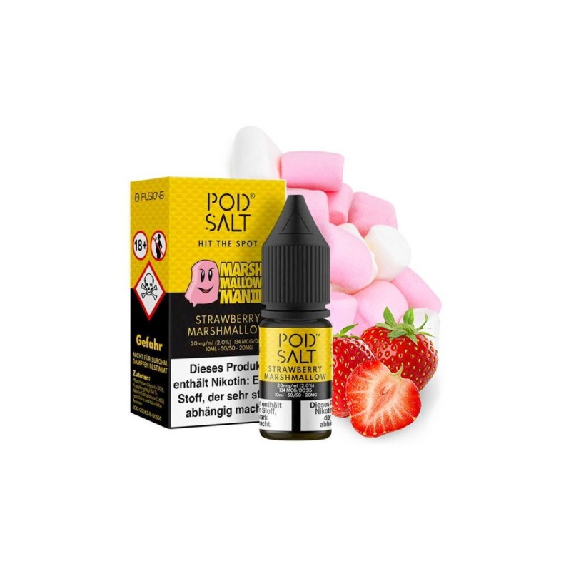 Pod Salt - Strawberry Marshmallow (MarshMallowMan ...
