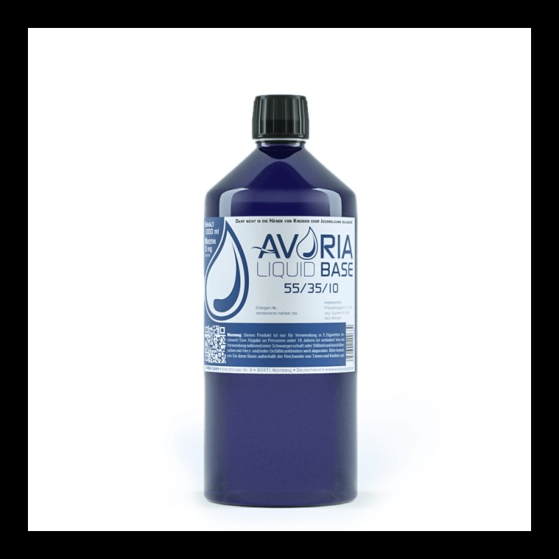 Avoria Deutsche Base (0 mg/ml) 1000 ml (55/35/10)